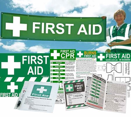 Picture for category First Aid Signs & Stationery