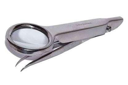 Picture of Splinter Forceps Tweezers+Magnifier