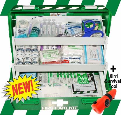 Picture of First Aid Kit -Safe Work Australia Comprehensive Box Medium