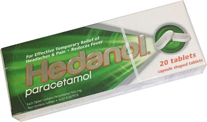 Picture of Analgesic -Tablets  20 Paracetamol