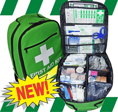 Picture of First Aid Kit -Sports Large  Backpack Premium