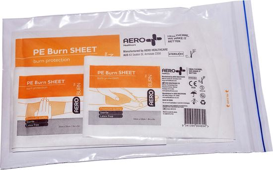 Picture of Burn Sheets Polyethylene Small, Medium, Large