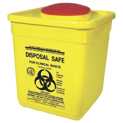Picture of Sharps/Waste Disposal Unit -4.5L NEW LARGER SIZE!
